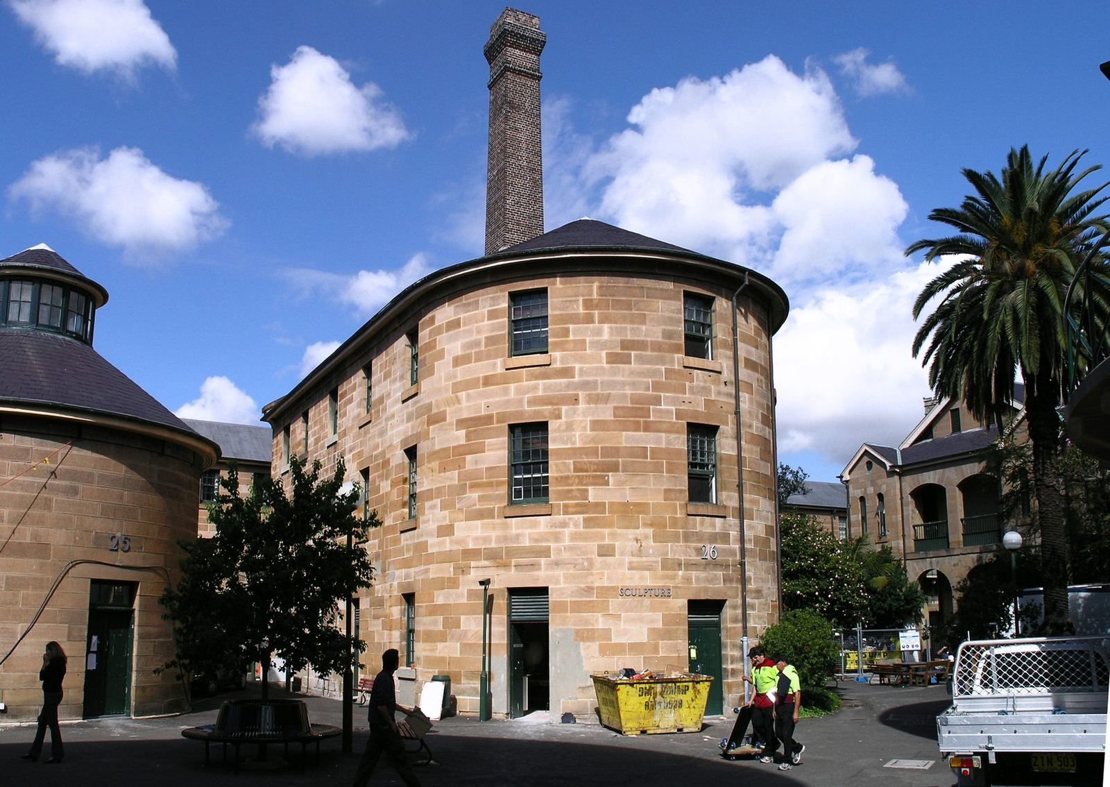 East Sydney TAFE, Darlinghurst, sandstone building